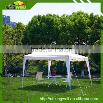 10X10FT Folding White Metal Gazebo Canopy Tent photo-2