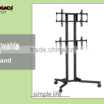 Universal Swivel TV Mounting Bracket, Plasma TV Stand With Wheels photo-5