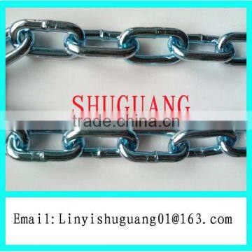 Welded Zinc Plated Iron Chain(Made In Linyi),Q195 Korean Standard Link Chain