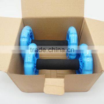 High Quality Double Abdominal AB Wheel Roller For Fitness photo-2