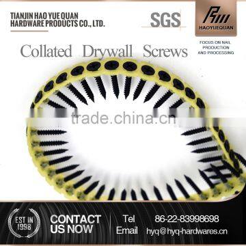 plastic strip collated drywall screws