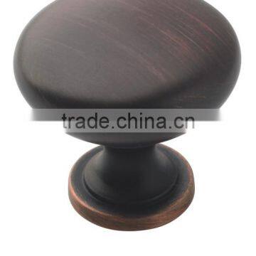 Oil Rubbed Bronze Cabinet Round Knob - 1-1/4" Diameter