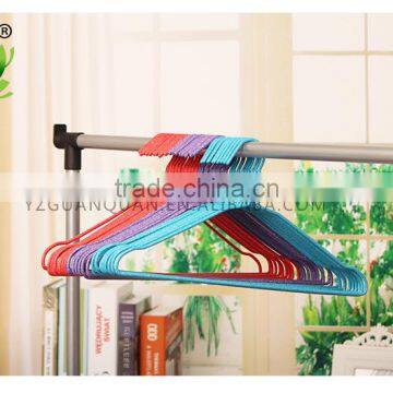 A360 2017 High Quality Clothes Hanger/metal Pvc Coated Laundry Hangerr/Metal PVC Hanger With Curved Shape photo-5