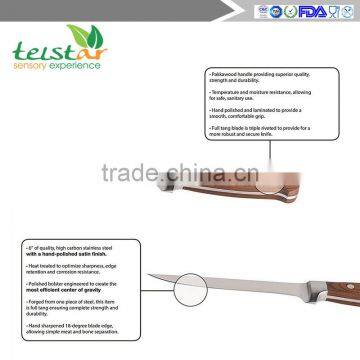 6" Professional Boning Knife - Pro Series - High Carbon Stainless Steel Blade - Wood Handle photo-3