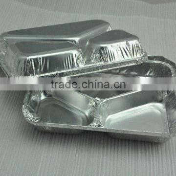 Oven and Microwave Safe Flight Meal Aluminum Tray With Compartments photo-4