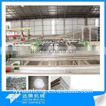 Automatic paper faced gypsum board making poduction with best quality