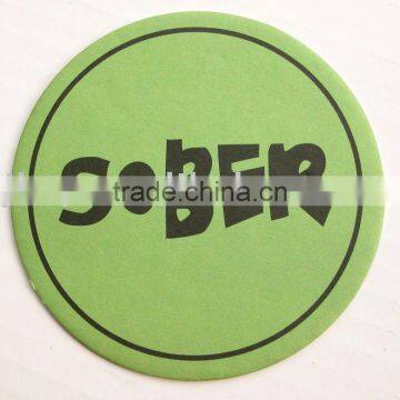 2015 good quality with high absorb-ability beer mat