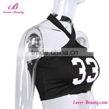 Hot Selling Letter Printing Womens Fitness Manufacturer Tank Top photo-4