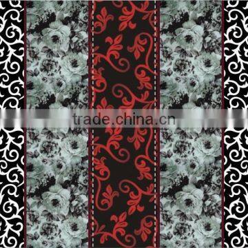 Super Soft 3D Floral & Plant Embroidery Micro Plush Mink Royal Blanket Flannel Blanket