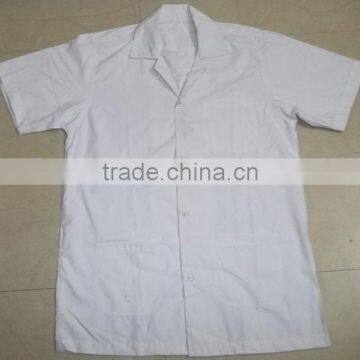 POLYESTER COTTON WHITE APRON