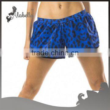 Ladies Double Layered Short Short 100 % Polyester Printed Short photo-2
