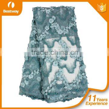 Bestway Unique Pattern Women Dress French Lace Fabric FL0255-1 photo-3