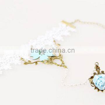 American Export Handcraft Lace Set Jewelry Bride Dancing Party Bracelet Set Wholesale photo-4