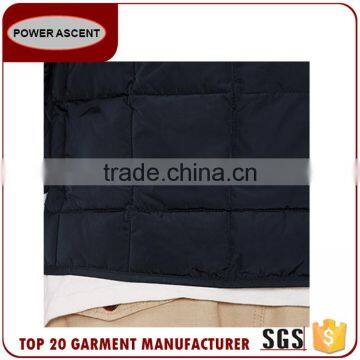 Wholesale Custom Winter Multi-Pocket Winter Life Men Quilting Padded Jacket photo-3