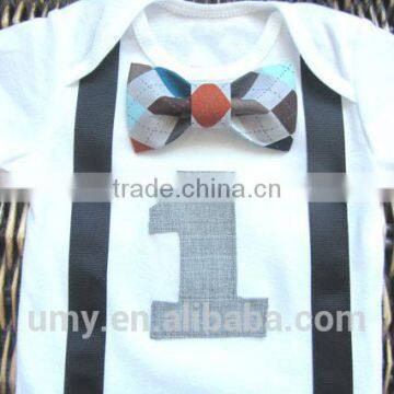 Custom 1 Year Old Birthday Dress For Baby Boy Party Outfit photo-2