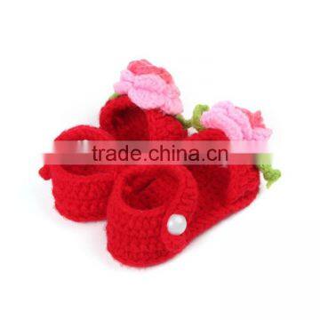 Fashion Summer Design Knitting Shoes Free Crochet for Baby photo-2