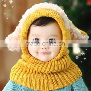 2014 Baby Boys Girls Children Knit Winter Warm Baby Snowman Hat SV012641