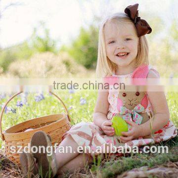 Popular Rabbit Bulk Wholesale Kids Clothing Baby Frock Designs Fancy photo-2