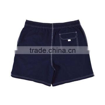 Men Microfibre Peach Base Style Boardshorts, 100% Polyester Solid Color Board Short photo-2