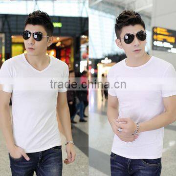 2016 new China Manufacturer cotton Slim Fit man t-shirt