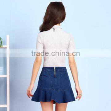 New Design Children's Skirt Women Jeans Dress photo-4