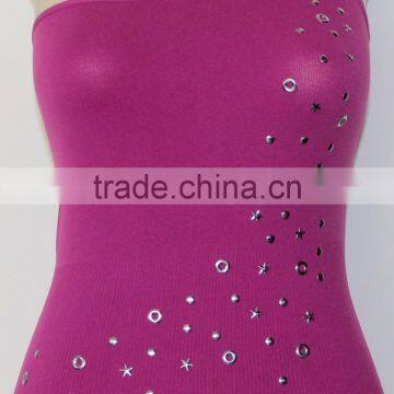 Diamonds Ironning Seamless Ladies Fashion Camisole Top photo-3