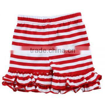 2017 Kaiyo Cotton Stripe Many Colors Child Designer Clothes Girl Ruffle Shorts photo-3