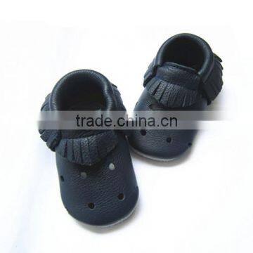 Manufactory Genuine Sheep Leather Baby Sandal Shoes photo-2