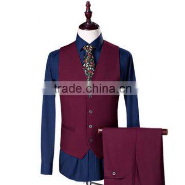 Slim Fit New Fashion 3 Piece Men's Suit photo-5