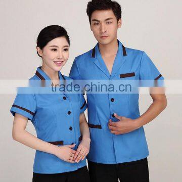 China Supplier Unisex Gender Housekeeping Uniforms Design Workwear Wholesale photo-3
