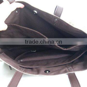 Wholesale Natural Color Linen Tote Bag photo-4