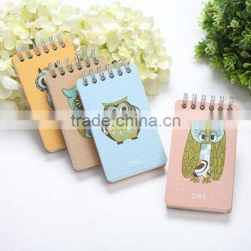 Cheap Card Board Memo Pad Customizable Wire-o Blank Notepad photo-3