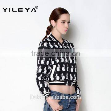 Latest Autumn Crop Style Causal Fashionable Jackets Women 2015 photo-3