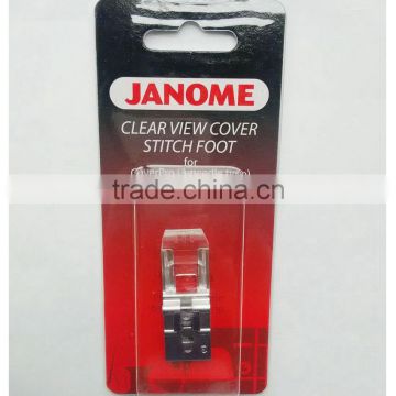 Clear View Cover Stitch Foot 795818107 For Janome CoverPro 3-needle type Machine