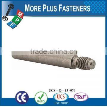 Made In Taiwan External End Threaded Taper Pin