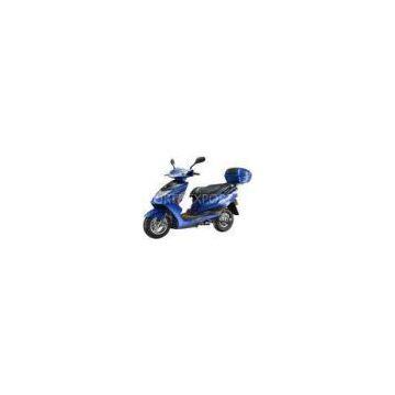 Blue 4000W Li-ion Electric Moped Scooter , CEM Electric Scooter LS-F22