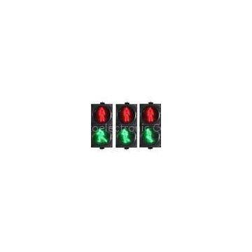 Energy saving Outdoor LED Traffic Signal / 300mm Pedestrian Signal Light