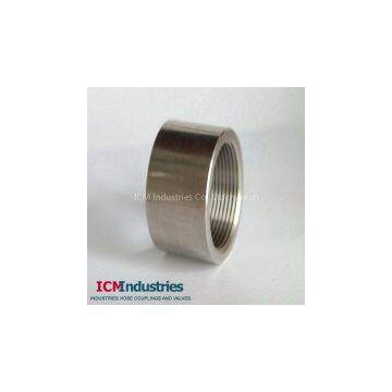ISO4144 Standard 150lb stainless steel Half coupling