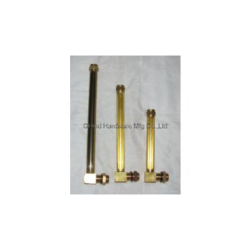 L Brass Tube Oil level gauge