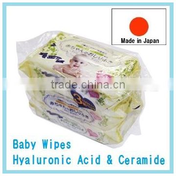 Japan Baby Wipes Hyaluronic Acid & Ceramide baby wipe 100sheets 3p/pack Wholesale