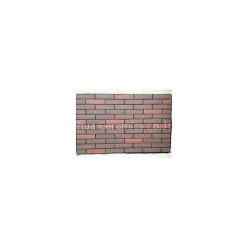 Red Smooth Split Face Brick For Exterior Cladding Wall Building Construction