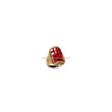 Fashion Alloy Ring With Shinestones