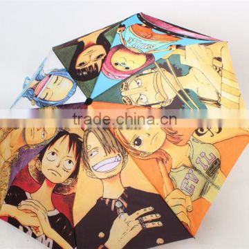 Nice Japanese anime One Piece umbrella Sun umbrella wholesale Cute One piece umbrella