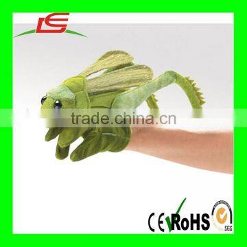 Plush Grasshopper Glove Hand Puppet Toy for kids gift