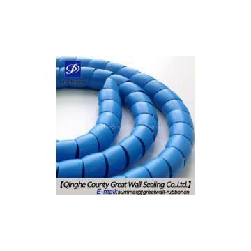 Plastic hose protective sleeve