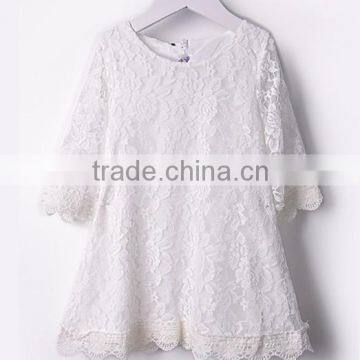 Flower Lace Girl Birthday Dress