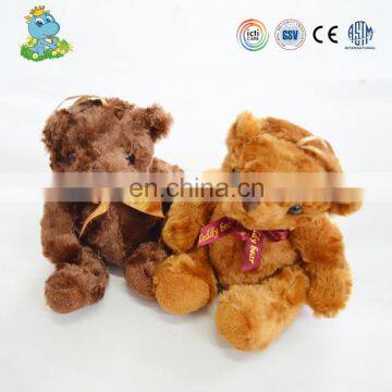 Most popular custom wear cloth teddy bear plush toys valentine toys