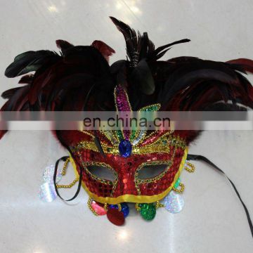 Feather party mask