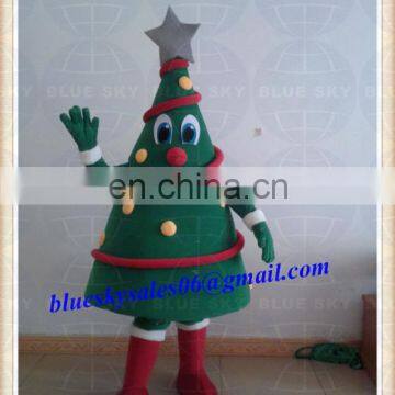 2014 adult christmas trees mascot costume christmas trees costume for sale