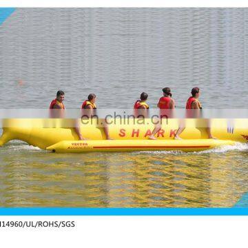 5 person fishing inflatable boat water game banana boat